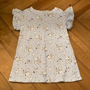 Gymboree Blue Bandana Print Dress